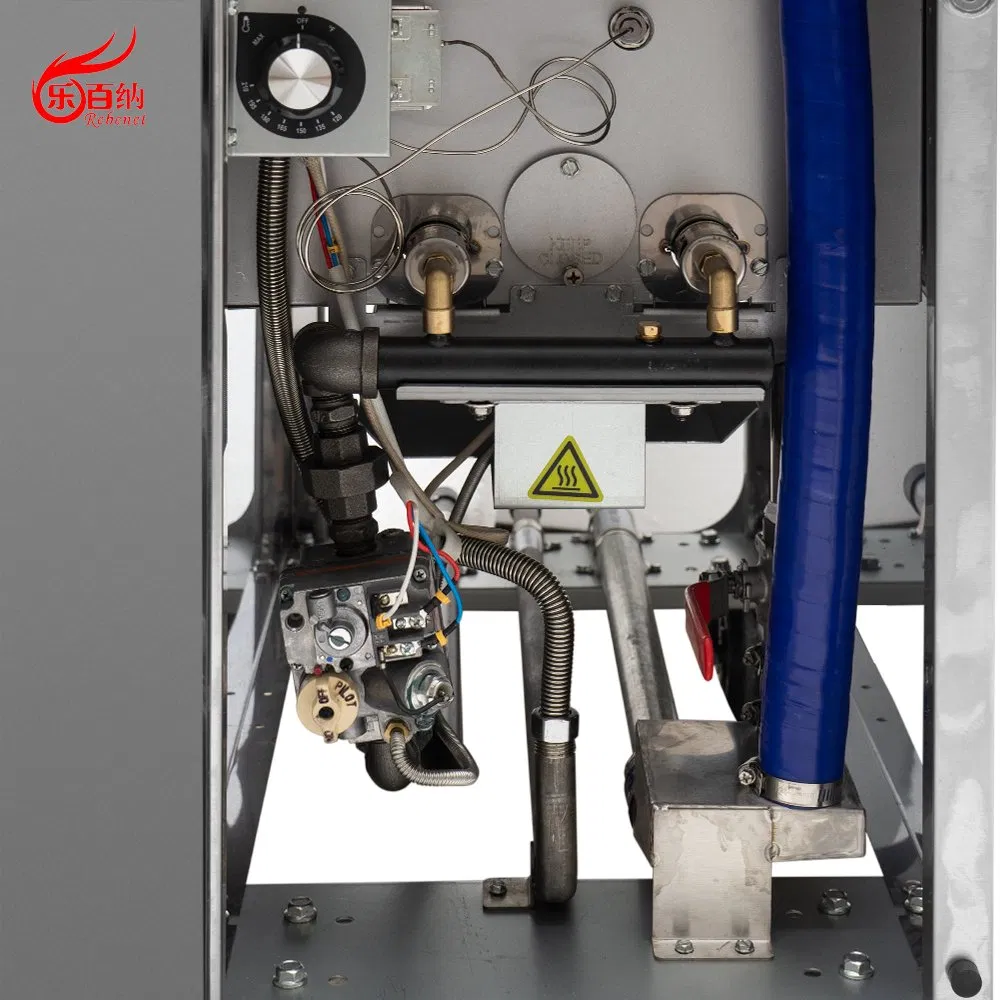 Commercial Stainless Steel Single Tank Six Holes Gas Pasta Noodle Cooker with Thermostat and Hi Limiter (PC11)