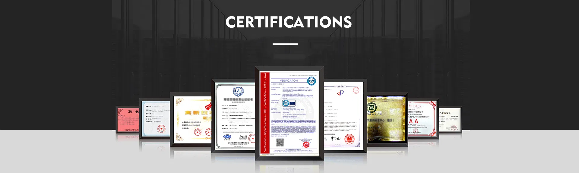 Certifications