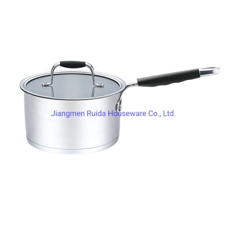 Induction Capsule Bottom 13 PCS Stainless Steel Cookware Sets with Stainless Steel Pasta Steamer Pots and Pans