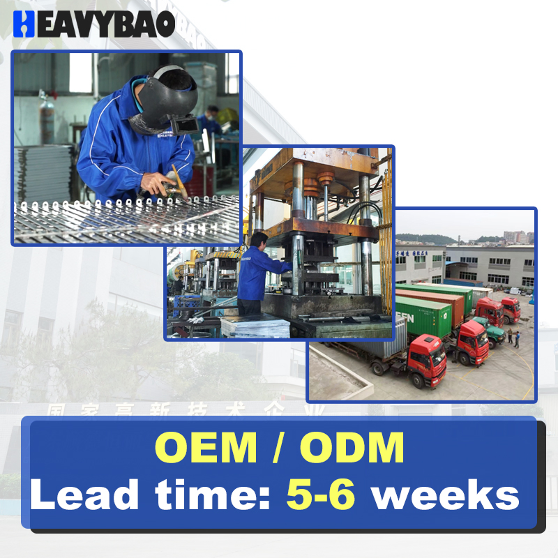 Heavybao High Quality Stainless Steel Aluminium Cookware Fry Pan for Restaurant