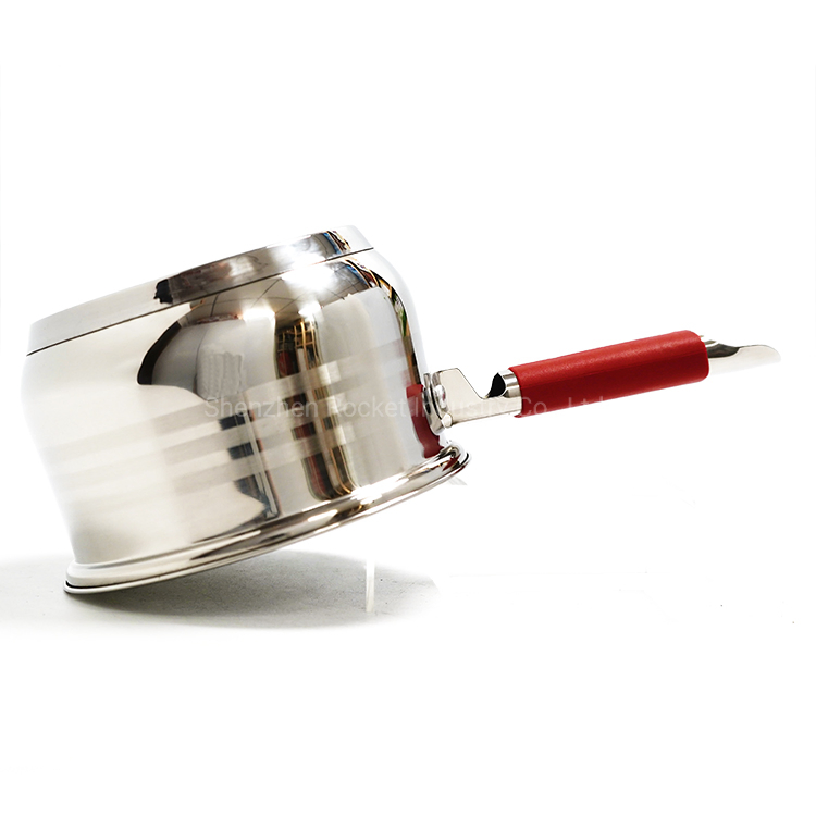 Multi-Use Kitchen Cooking Mini 3ply Stainless Steel Pot Saucepan