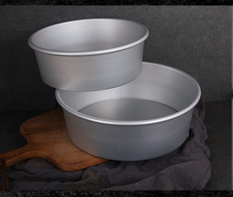 4 6 8 10inch Non Stick Brownie Pan Baking Tray Sheet Jelly Mold Carbon Steel Cake Pans for Oven Baking