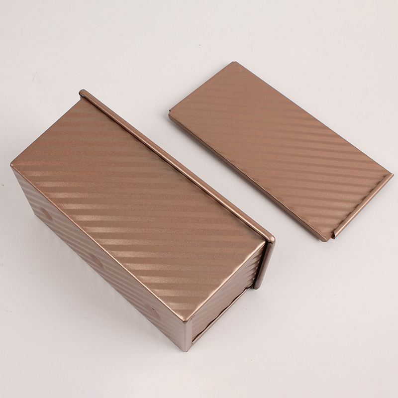 1lb &amp; 1/2 Lb Dough Capacity Bread Loaf Pans Non-Stick Coating Carbon Steel Bread Mold
