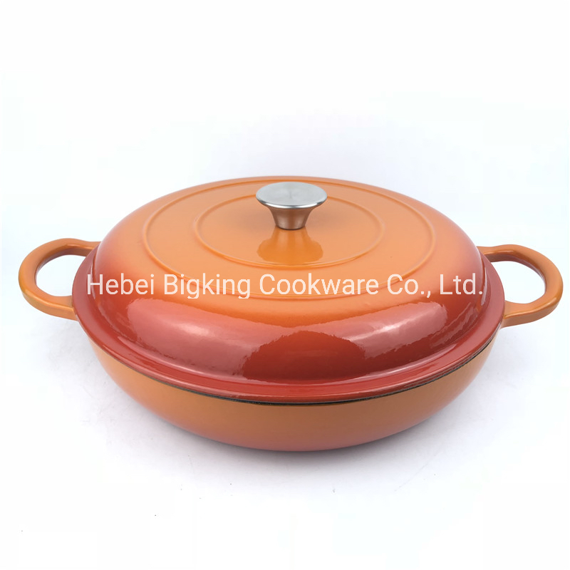 Enameled Cast Iron Round Casserole French Dutch Oven