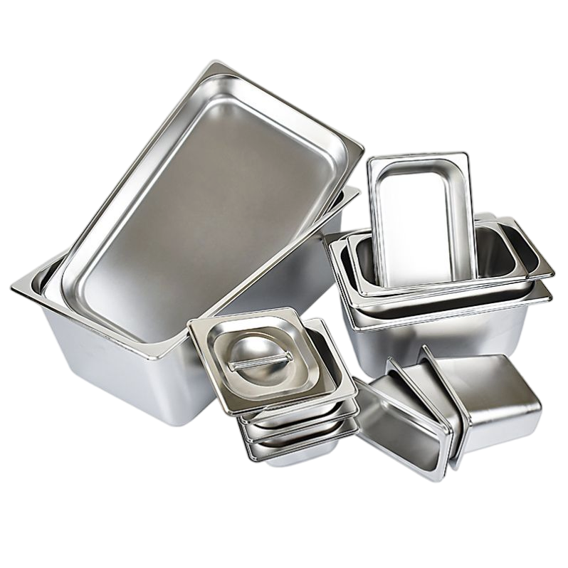 Versatile Food Container Stainless Steel Gn Pan for Food Storage Solutions