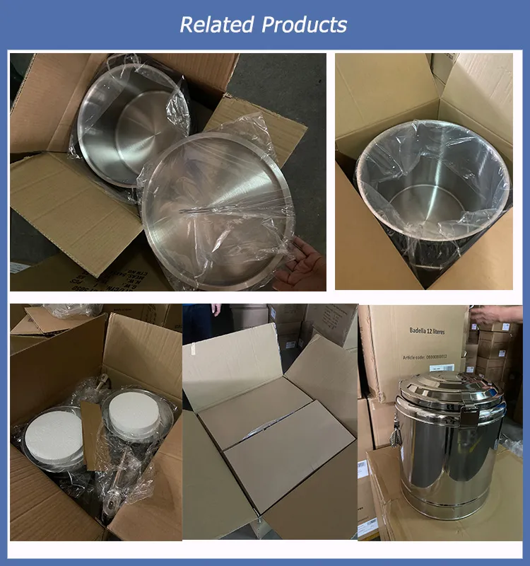 Stainless Steel Pot Top View