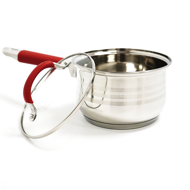 Multi-Use Kitchen Cooking Mini 3ply Stainless Steel Pot Saucepan