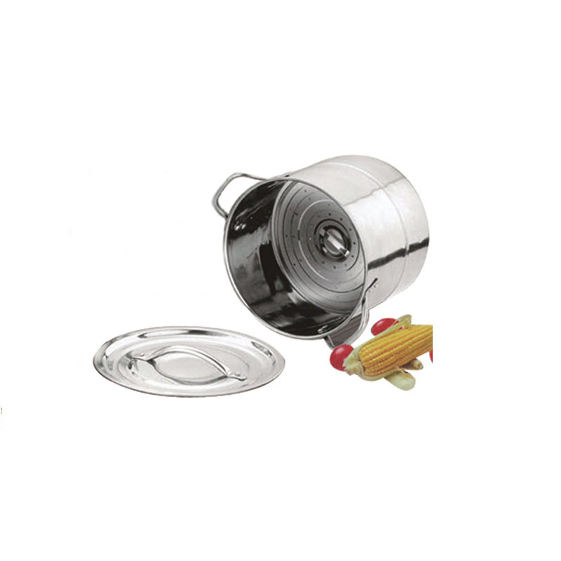 Stainless Steel Hotel Kitchen Deep Soup Pot Big Size Cooking Pot Stock Pot