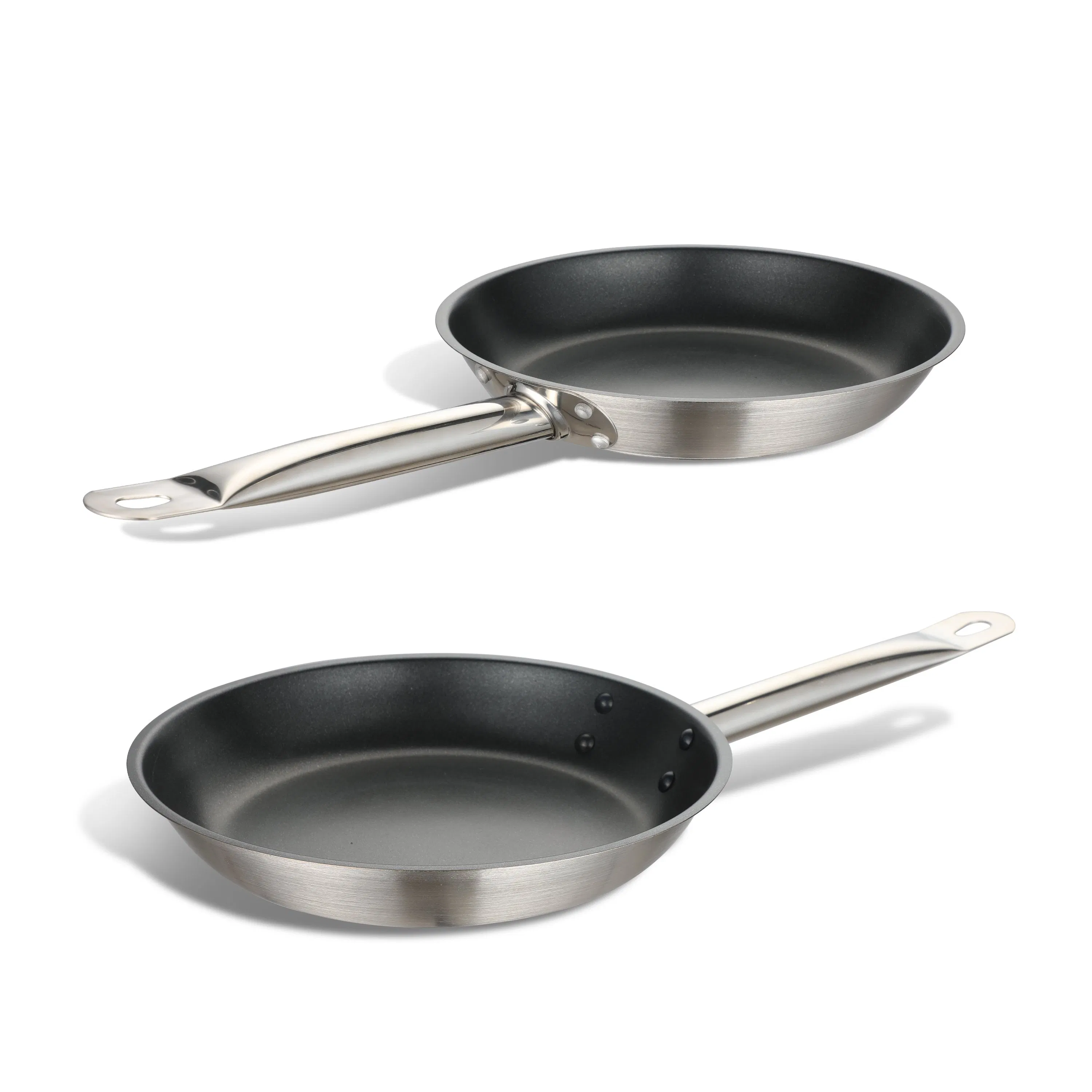 Manufacturer 26 Cm Aluminum Chef Egg Kitchen Stainless Steel Induction Frying Pan