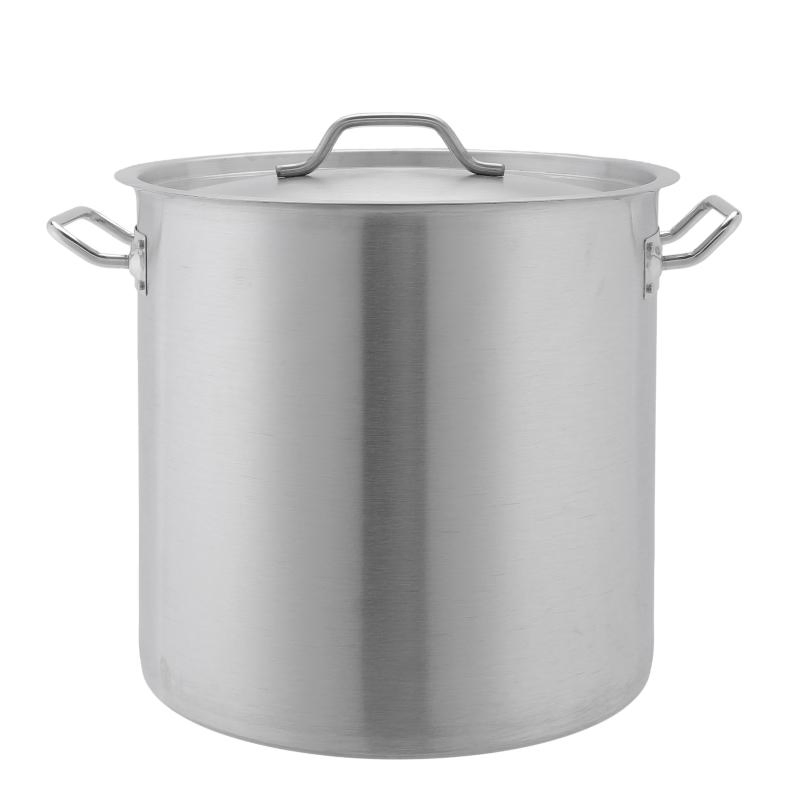 DaoSheng 03 Style Stainless Steel Kitchen Equipment Steamer Induction Stock Pot with Sandwich Bottom
