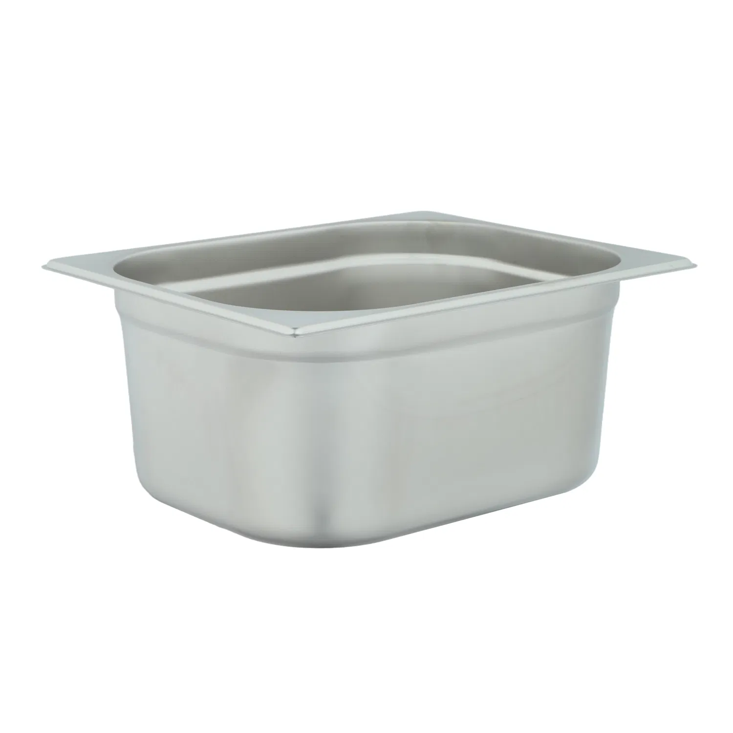 1/4 Gn Pan Restaurant Kitchen Stainless Steel Oven Bowl Roasting Pan