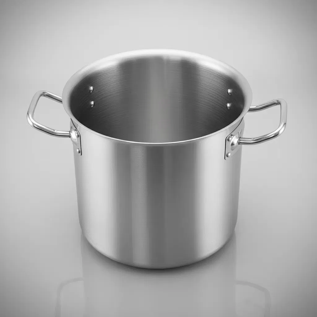 Heavy-Duty Stainless Steel Stock Pot with Lid Cookware Equipment for Hotels &amp; Restaurants