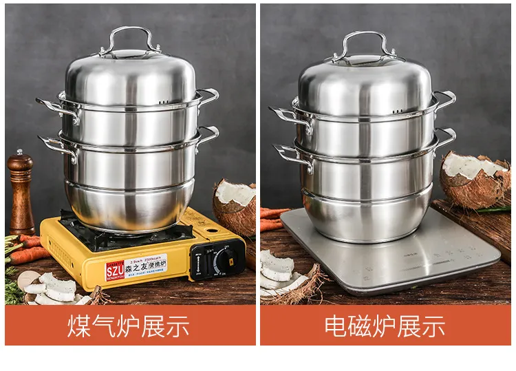 Professional Stock Pot Display