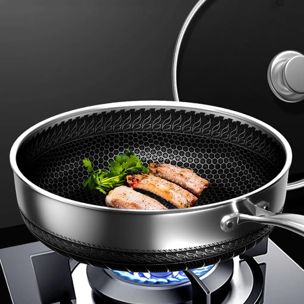 Stainless Steel Frying Pan 3