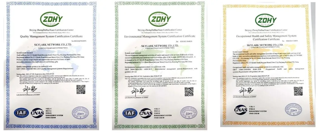 Product Certifications