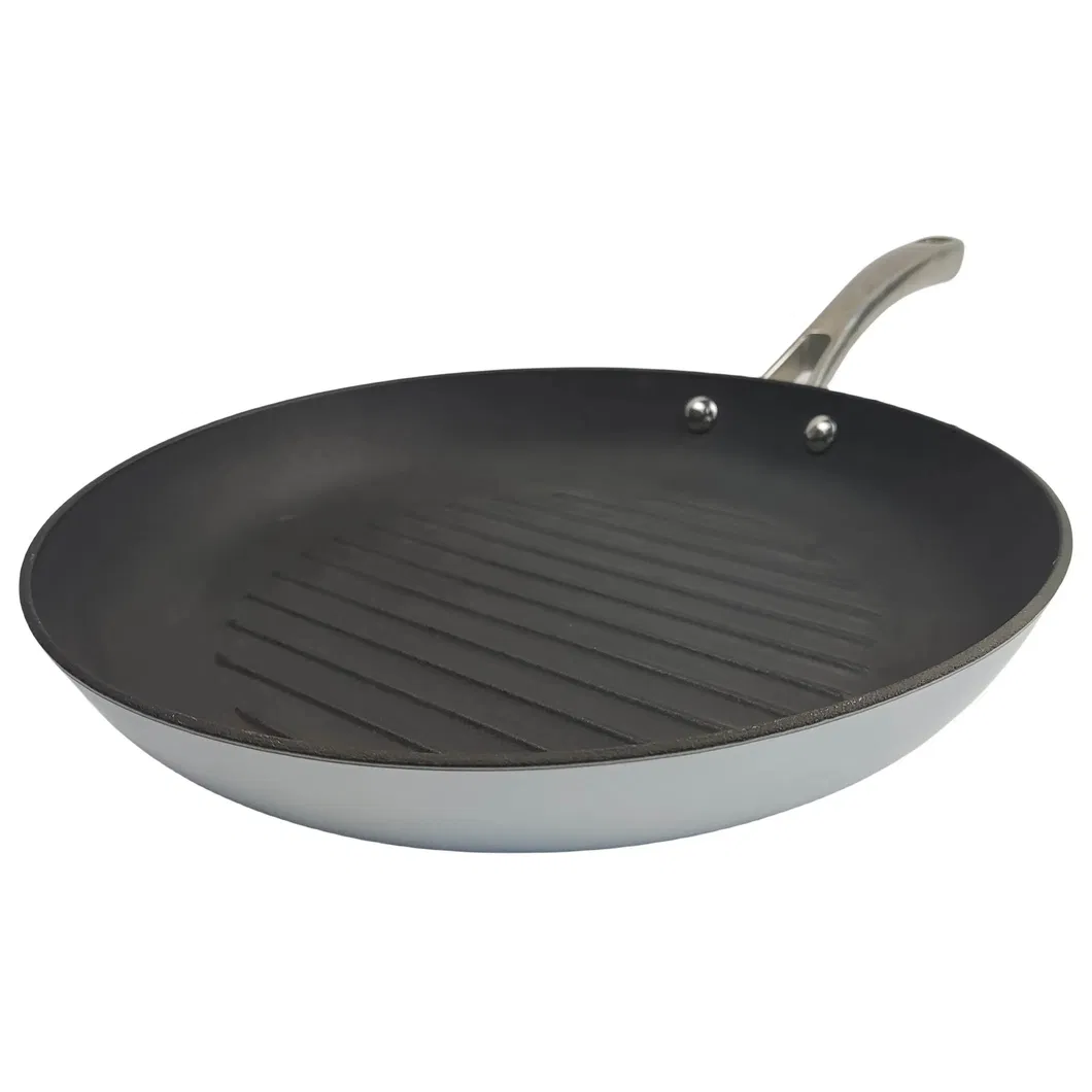 Lightweight Iron Grill Frying Pan 6