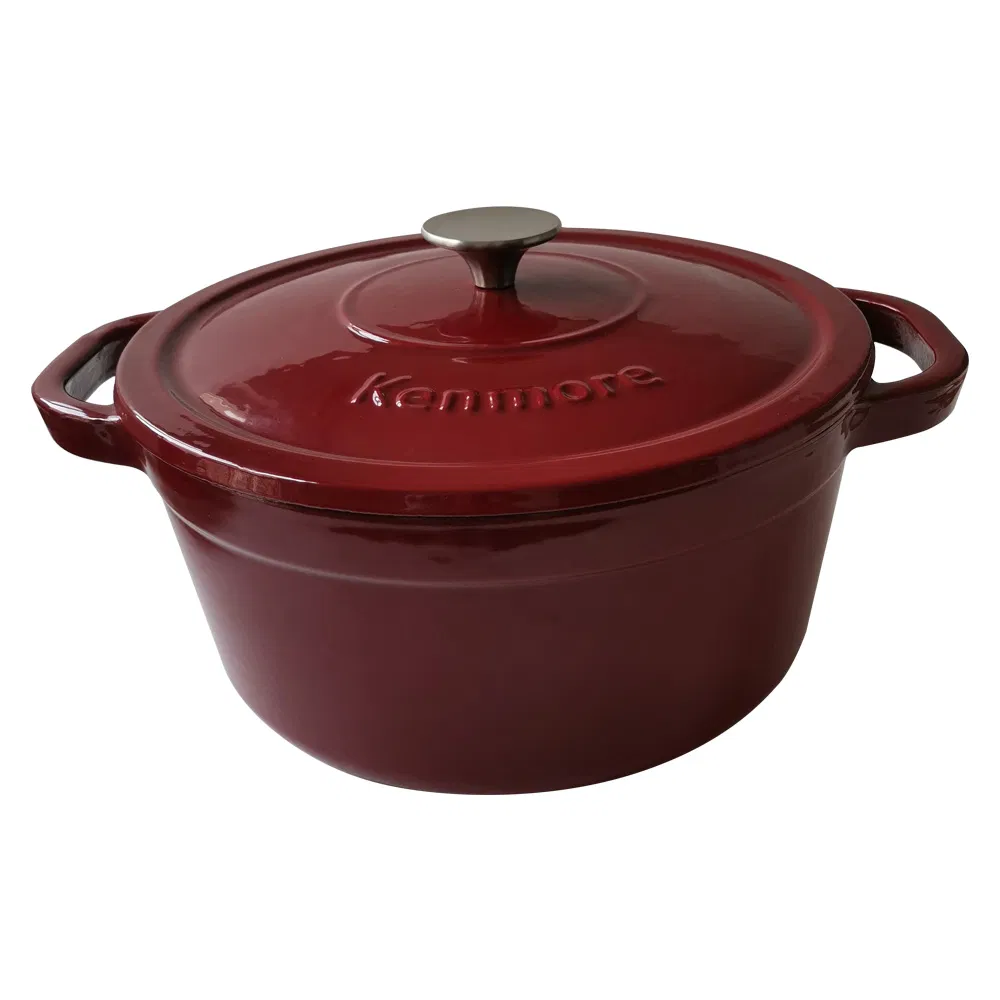 Colored Enameled Cast Iron Dutch Oven
