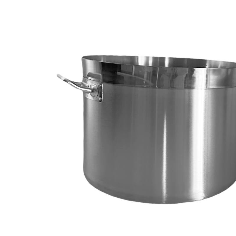 100L Gas 100 Litres Soup Stock Pot Set Stainless Steel Stock Pot