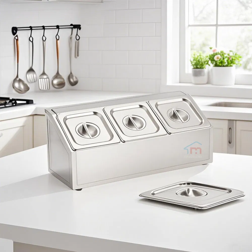 Xiangsheng Stainless Steel Gn Gastronorm Pan Holder Metal Rack for Food Pan