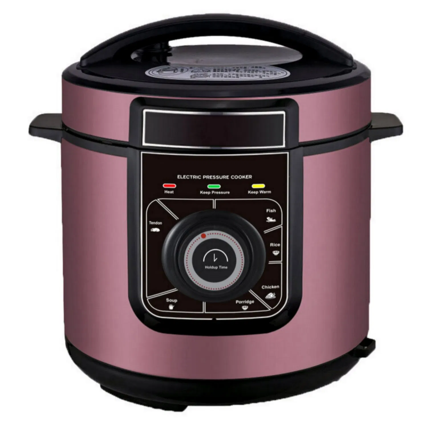 Energy Efficient Electric Pressure Cooker with Automatic Keep Warm and Automatic Power off Safety Features