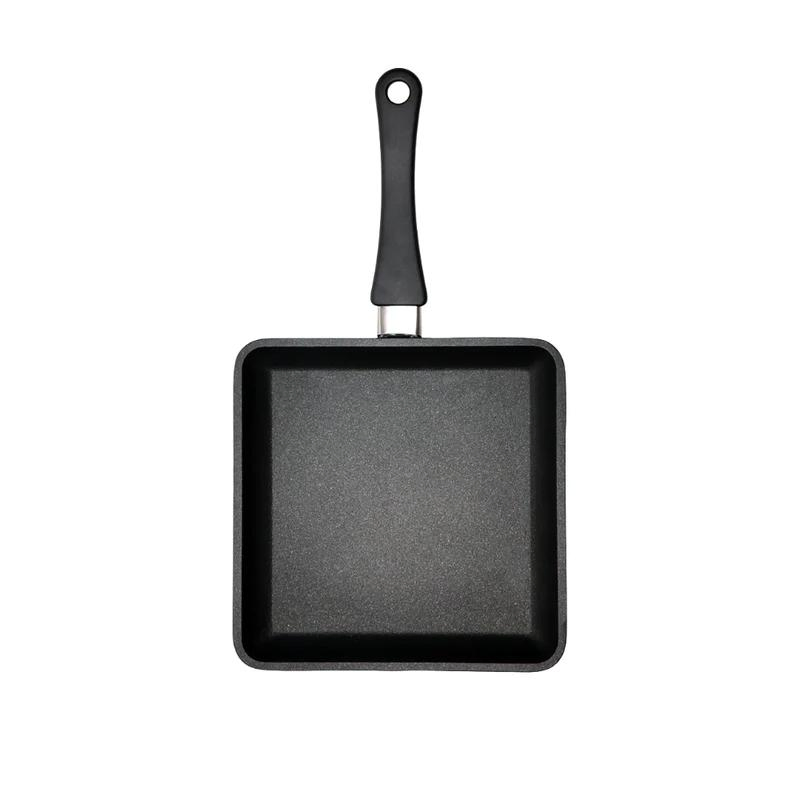 Frying Pan Stainless Steel Pan Induction Non-Stick Fry Non Stick Egg Omelet Steak Kitchen Handle Nonstick Frying Pan