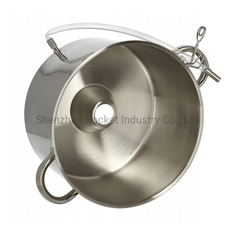 8.0 Liters Stainless Steel 26 Cm Juicer Maker Set for Health Food Grade Fruit Juicer Steamer with Glass Lid