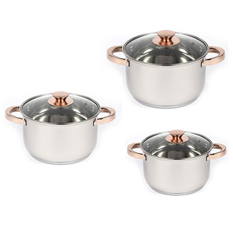 Kitchen Cookware Set Cookware Sets Stainless Steel Sooking Pots Induction Cooker Steel Cooking Pot Cookware