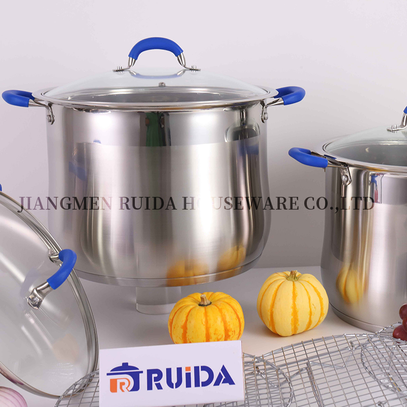 Stockpot Custom Kitchen Ware Stainless Steel Cookware Stock Pot