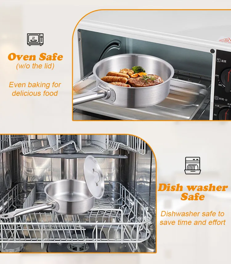 Stainless Steel Saucepan View 4