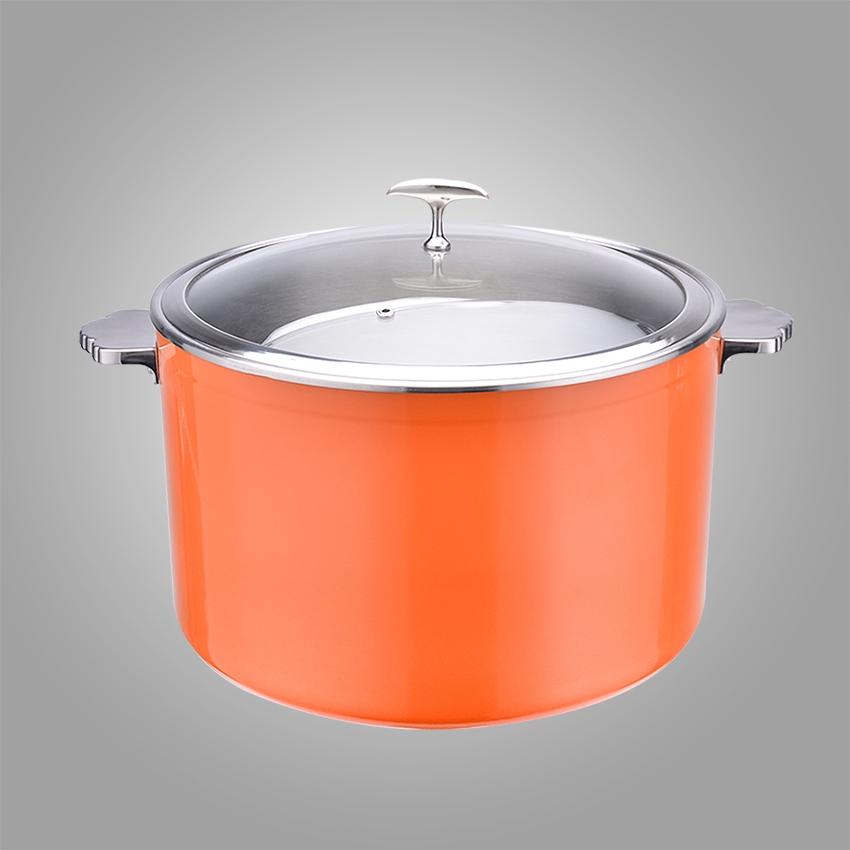 Tri-Ply Stainless Steel Restaurant Kitchen Cookware Cooking Heavy Duty Soup Pot