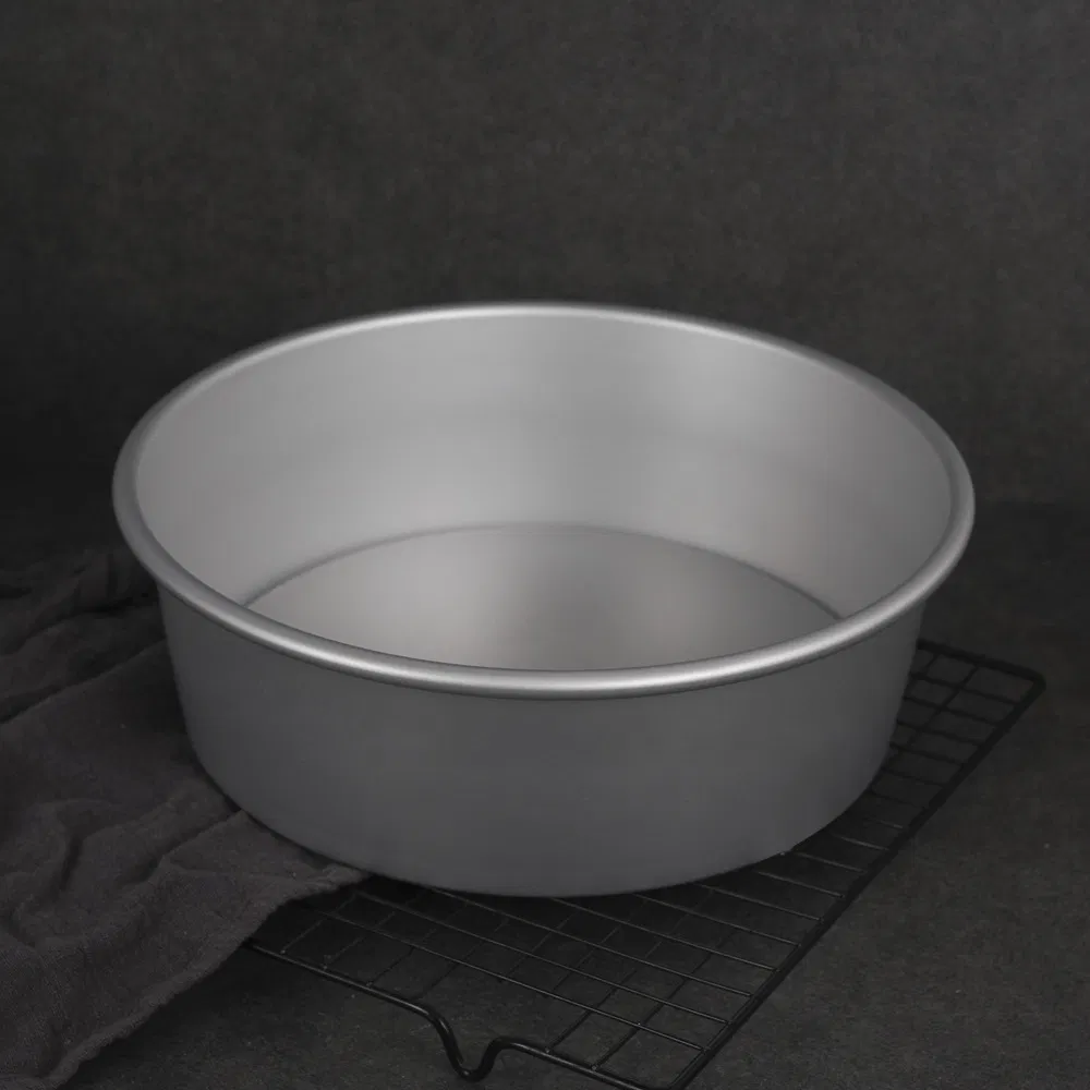 2 6 8 10inch Anodized Aluminum Removable Bottom Round Mini Bundt Cake Pan Bakery Pan Leakproof Cheesecake Pan Baking