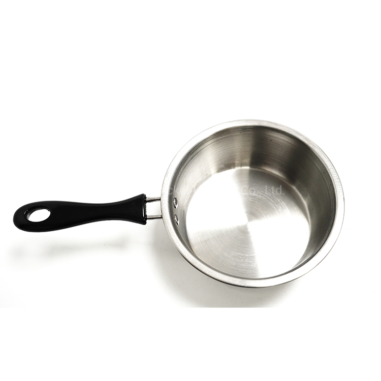 Kitchen Cooking Pot Big Silver Stainless Steel Sauce Pan