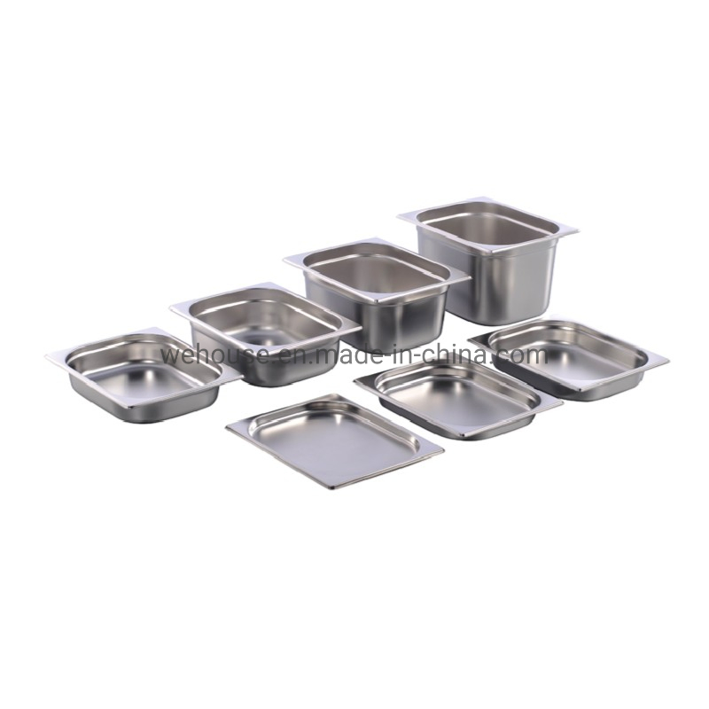 Commercial Kitchen Equipment 1/2 Gastronorm Container Pans Steam Table Food Tray Gn Pan Catering