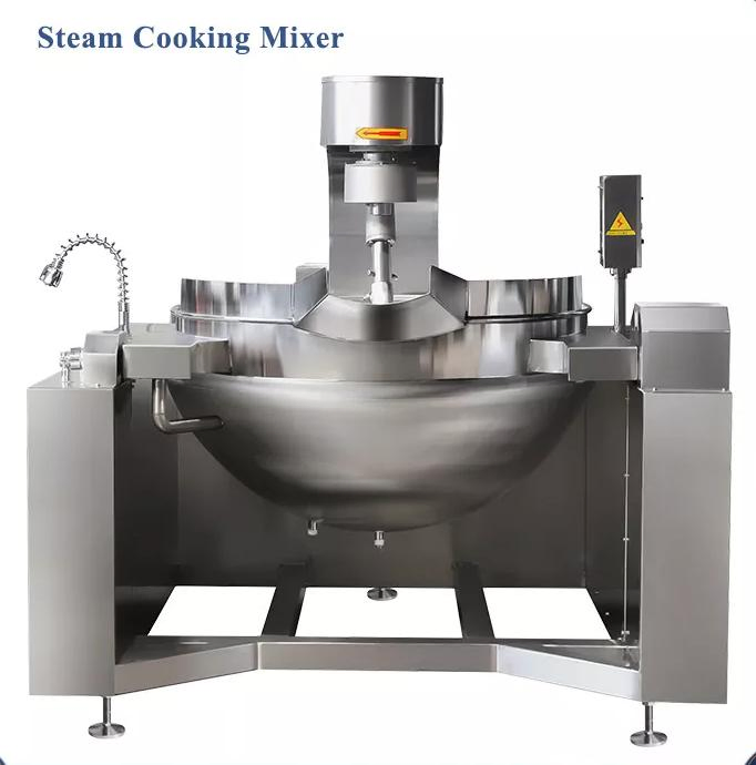 Stainless Steel Food Heating Semi-Automatic Planetary Stirring Wok