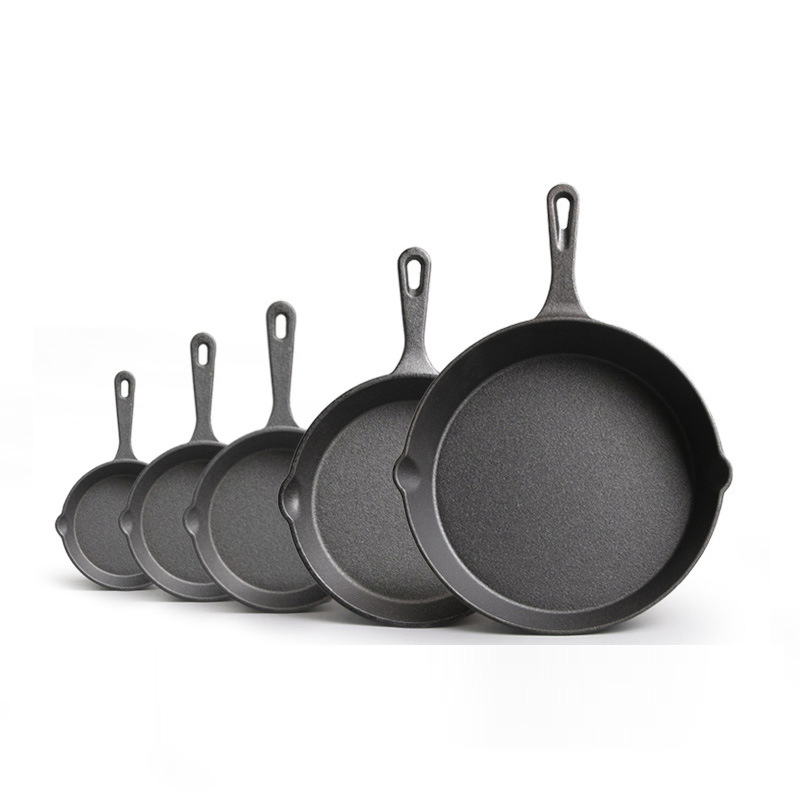 Non-Stick Stainless Steel Nonstick Large Industrial Big Egg Honeycomb Cast Iron Black Heat-Resistant Durable Pan