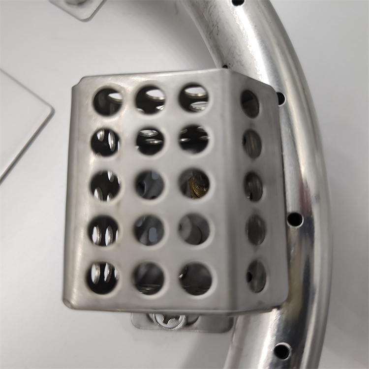 18" Stainless Steel Square Drop in Pan with 12" Fire Ring