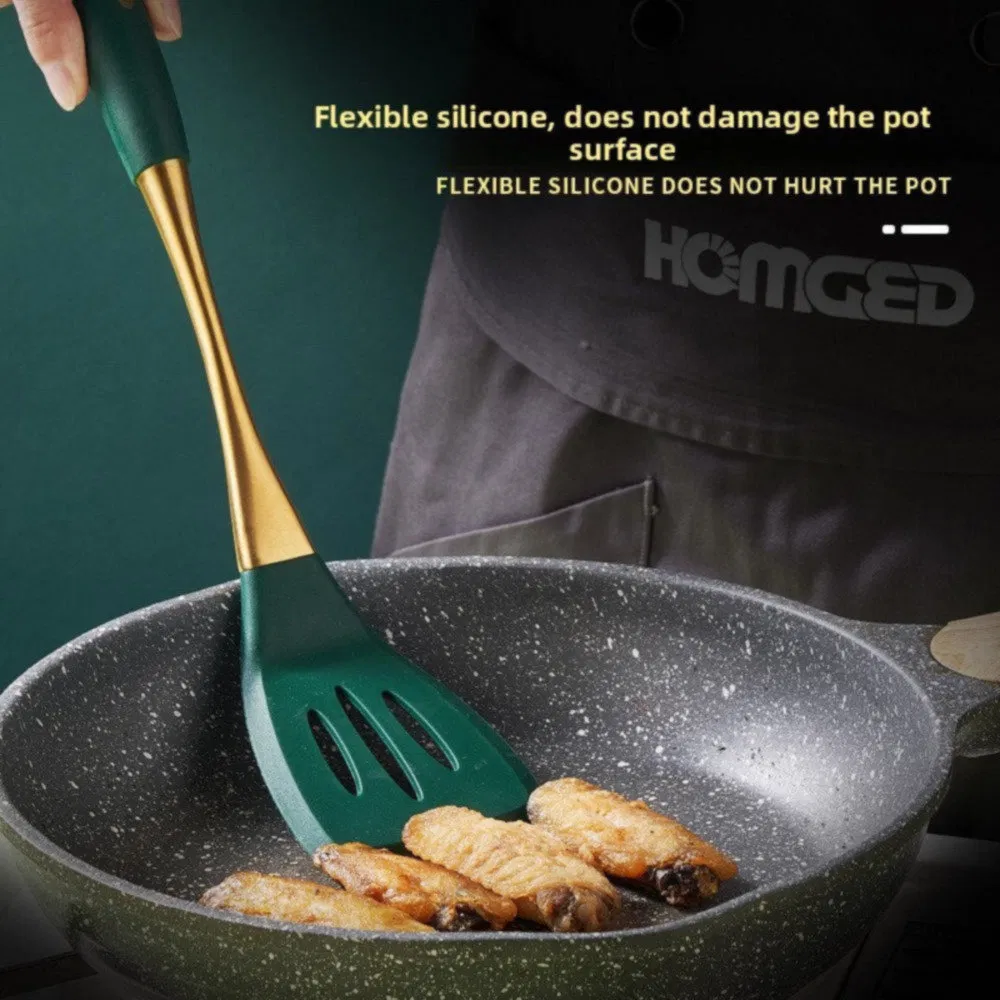 Wear-Resistant Easy Store Yj-200 Silicone Cook Ware Set for Dessert Shop