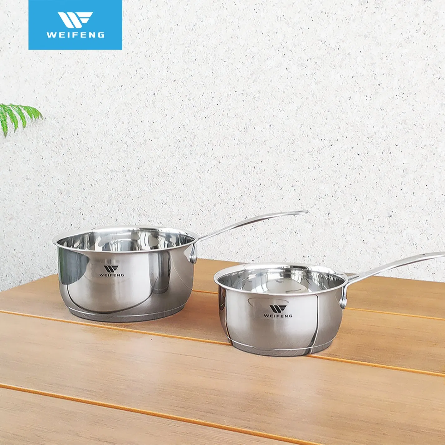 Classic Looks, Professional Performance Saucepan Set - Stainless Steel Cookware