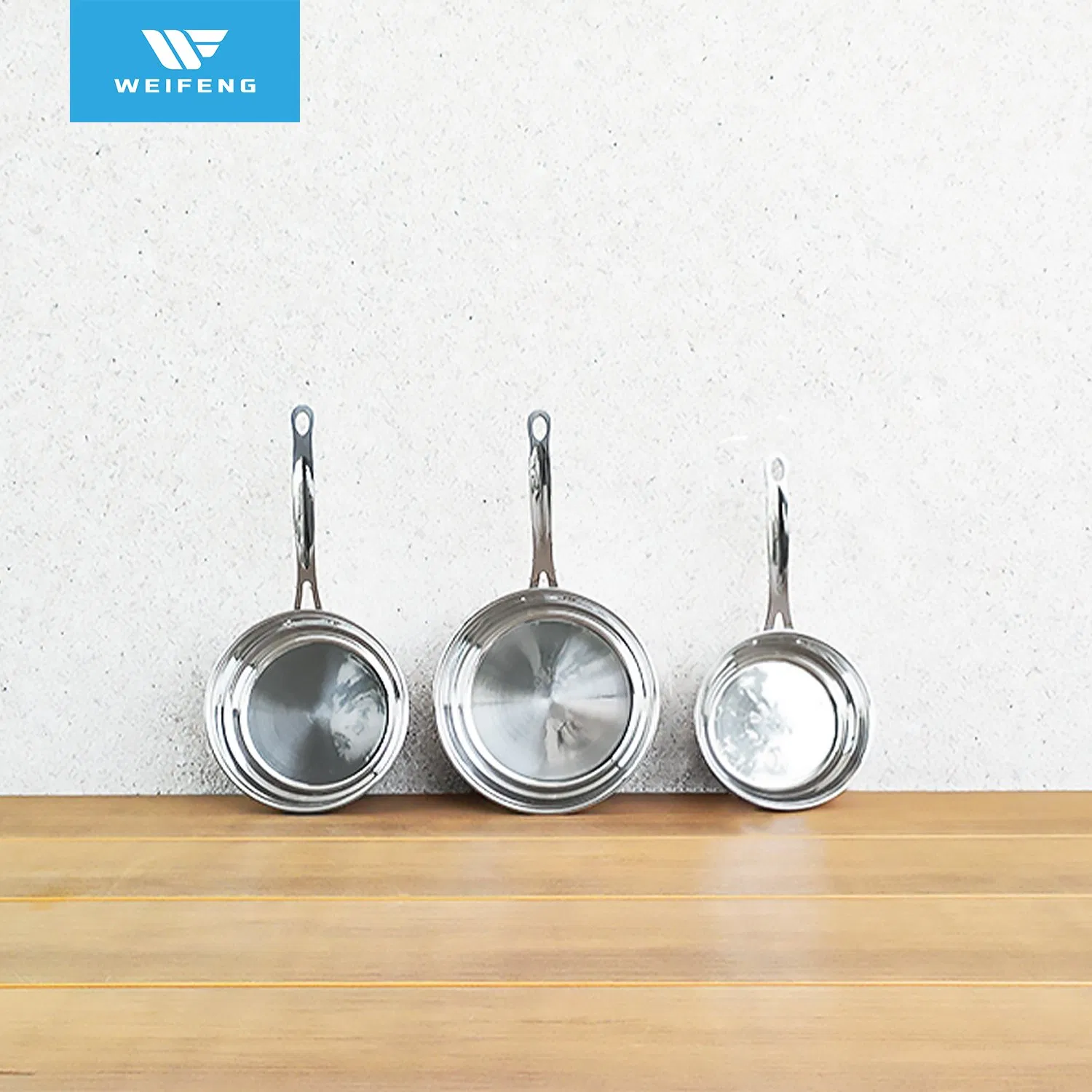 Professional Performance Saucepan Set, Stainless Steel Cookware, Houseware