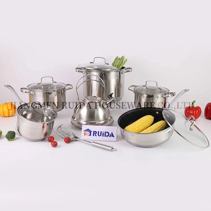 Stainless Steel Saucepan Main View