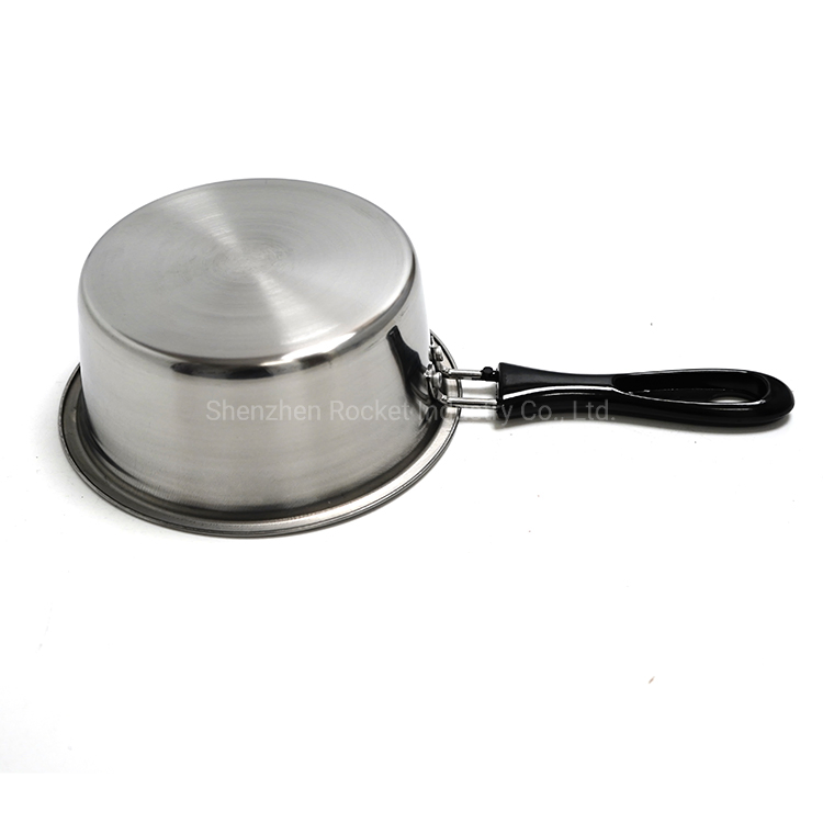 Kitchen Cooking Pot Big Silver Stainless Steel Sauce Pan