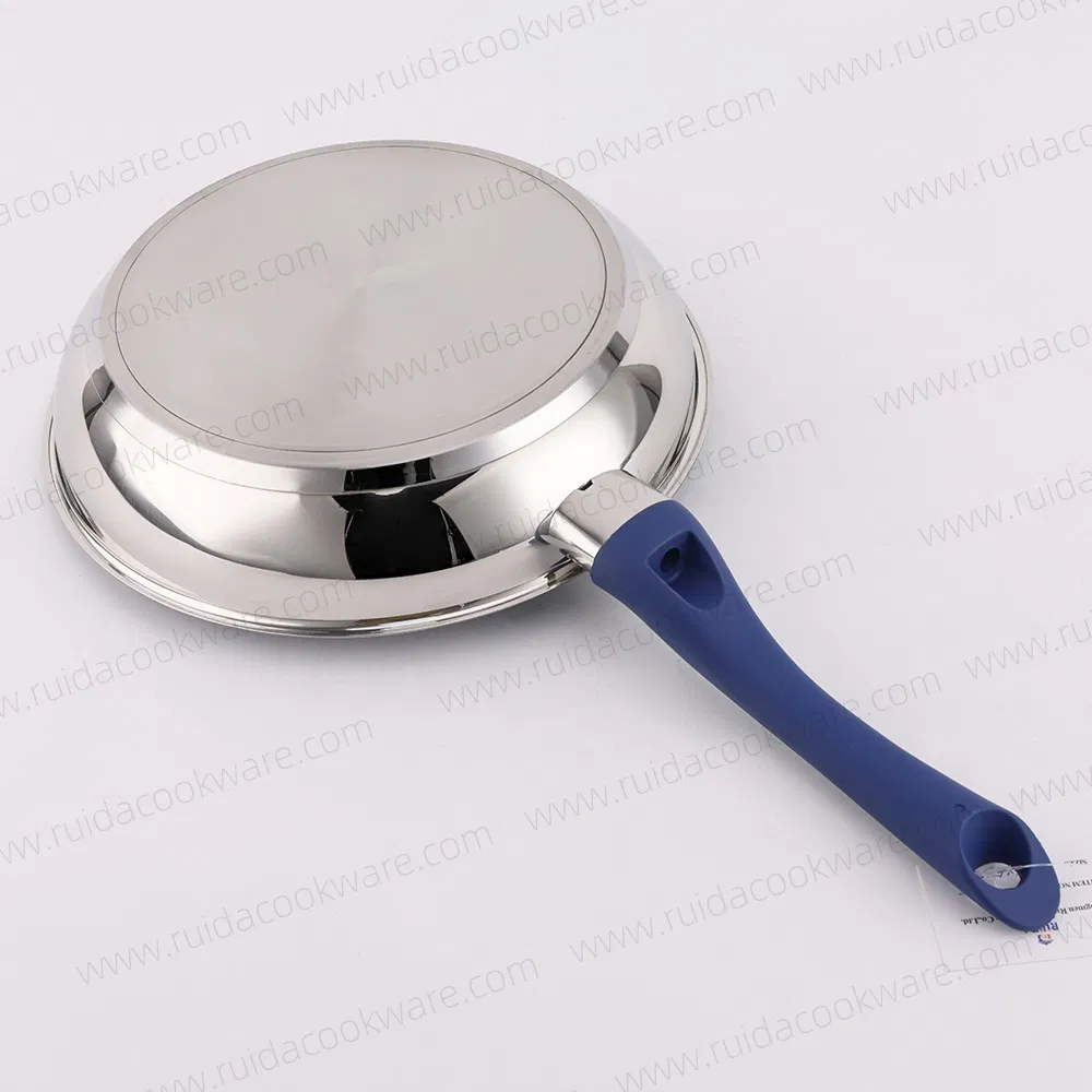 Kitchen Utensils 3PCS Stainless Steel Non Stick Coating Frying Pan Long Handle