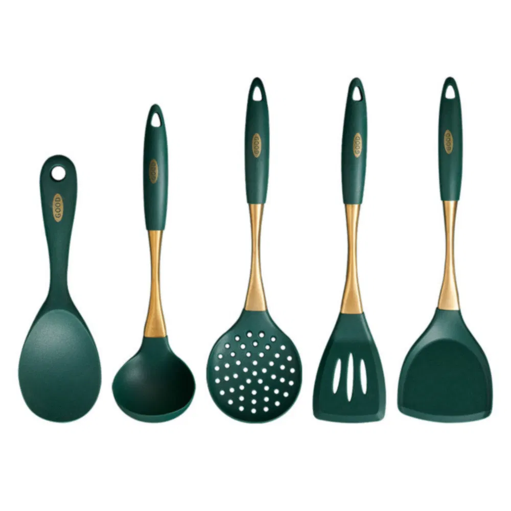 Wear-Resistant Easy Store Yj-200 Silicone Cook Ware Set for Dessert Shop