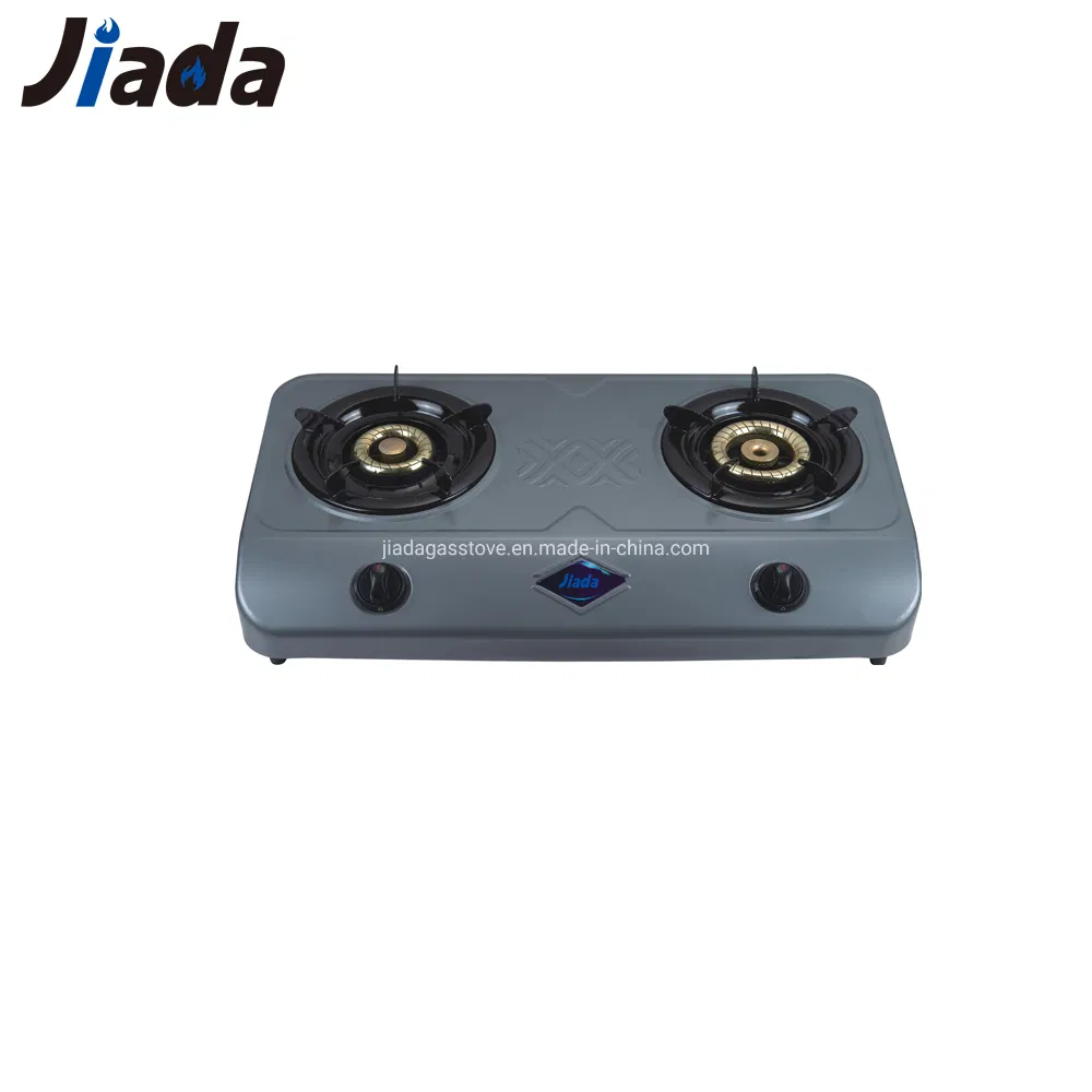 Jd-Ds087 Silver Stainless Steel Square Lightweight Body Luxury Appliances Kitchen Cooking Gas Stove