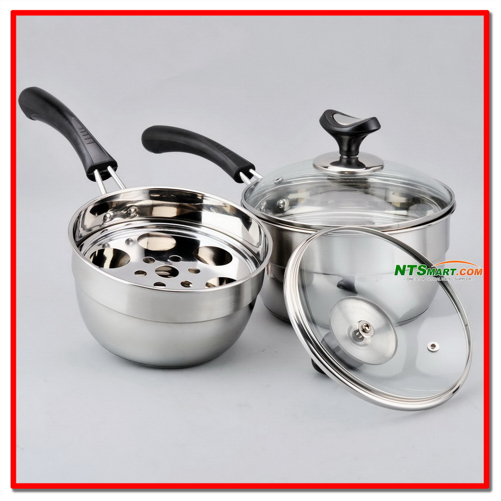 8PCS Stainless Steel Cookware, Non Stick Cookware, Commercial Cookware