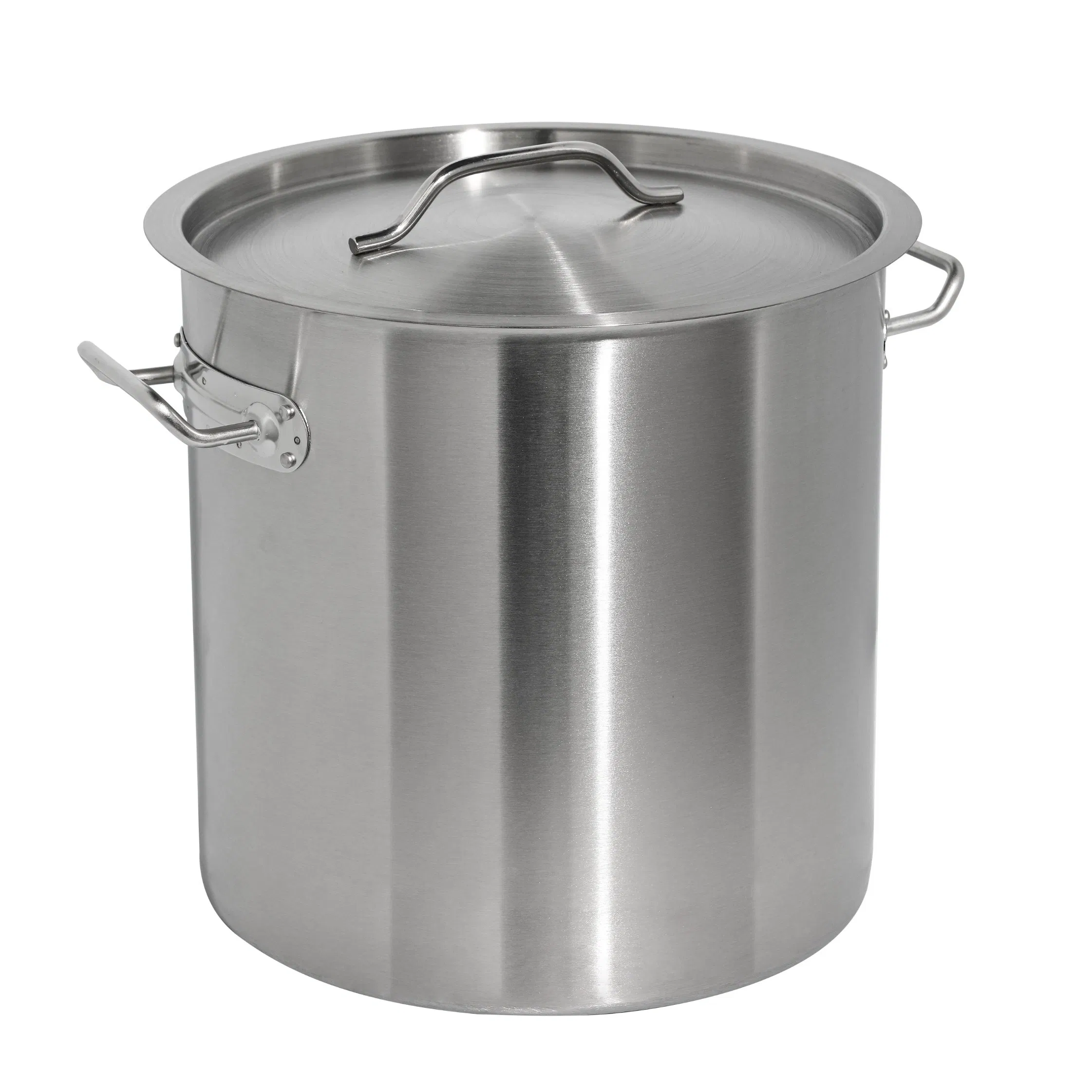 50 Qt Comercial Kitchen 40 Cm Stainless Steel Cooking Stock Pot