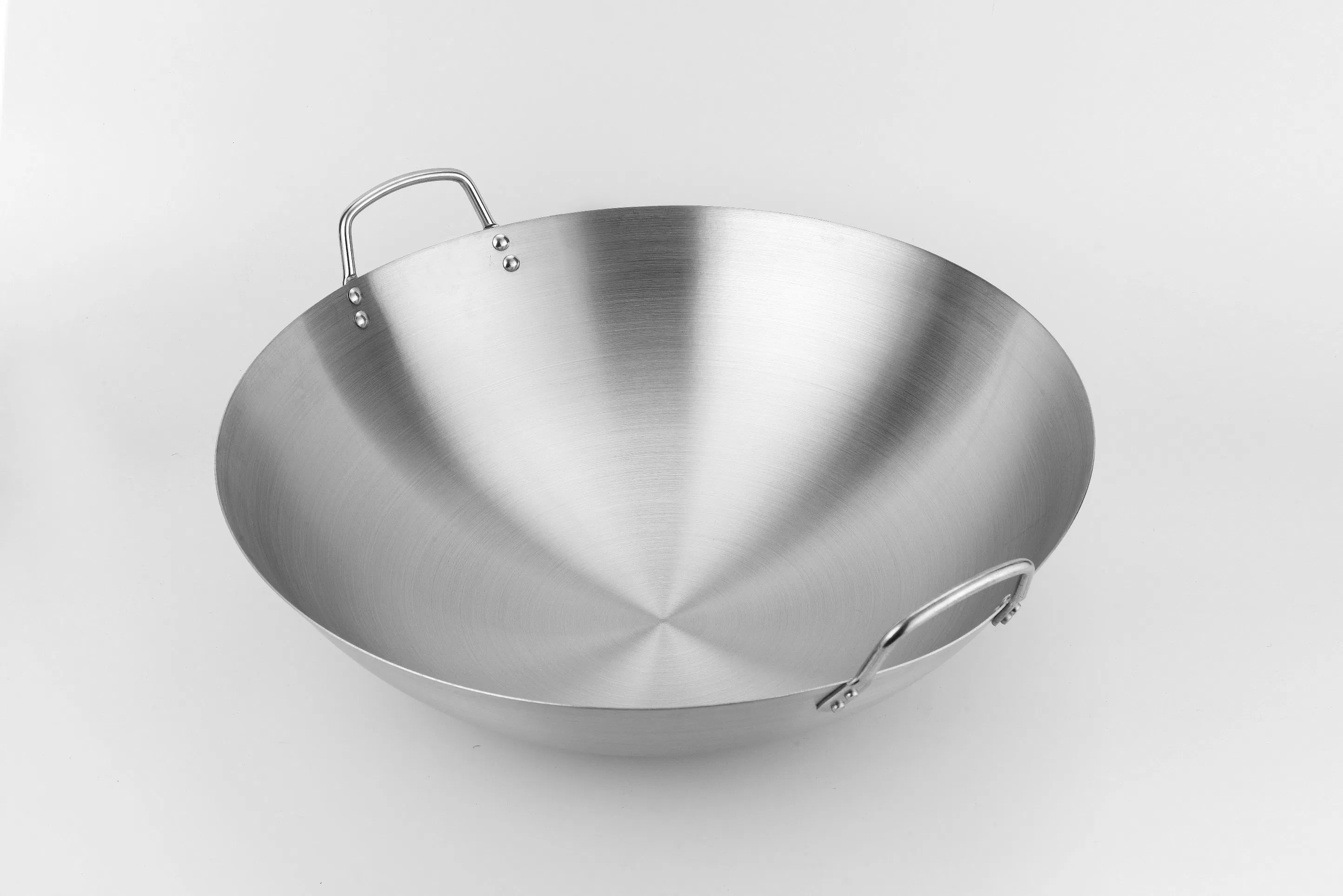 Kitchenware Stainless Steel Wok Pan China Made Factory Wok