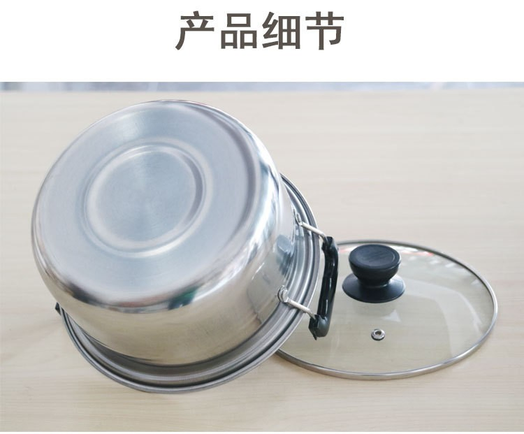 Stainless Steel Pot Set 304 Stainless Steel Stock Pot Soup &amp; Stock Pots Stainless Steel Stock Pot Cookware Cooking Pot Stainless Steel Soup Stock Pot