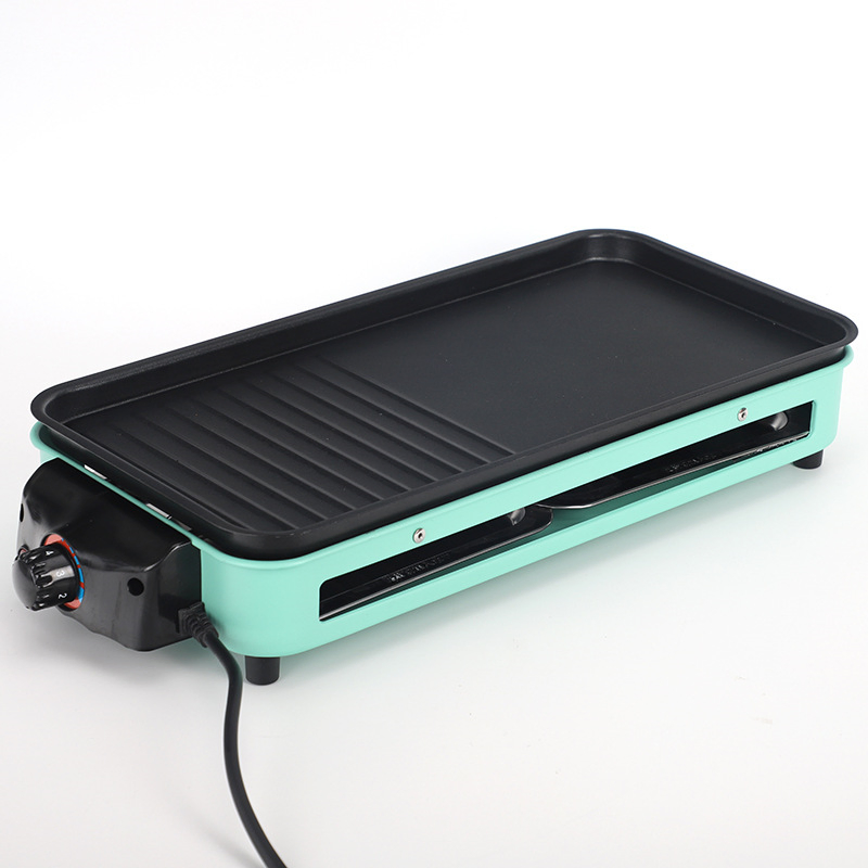 Outdoor Electric Roasting Oven Less Smoke Can Be Disassembled Electric BBQ Grill Pan