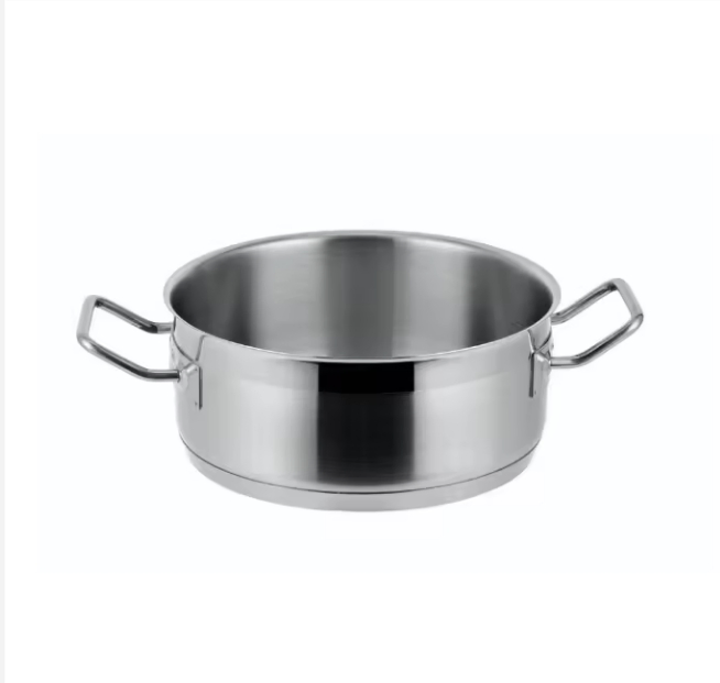 Food Grade Heavy Commercial Soup Pot Stainless Steel Stock Pot Induction Cookware